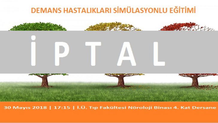 İPTAL DUYURUSU